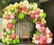 Green Pink Yellow Balloons Double Stuffed Latex Lime Green Balloon Garland Pastel Yellow Dusty Pink Balloon Arch